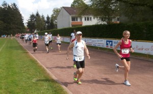 Sandra Messmer läuft auch die 10 km.