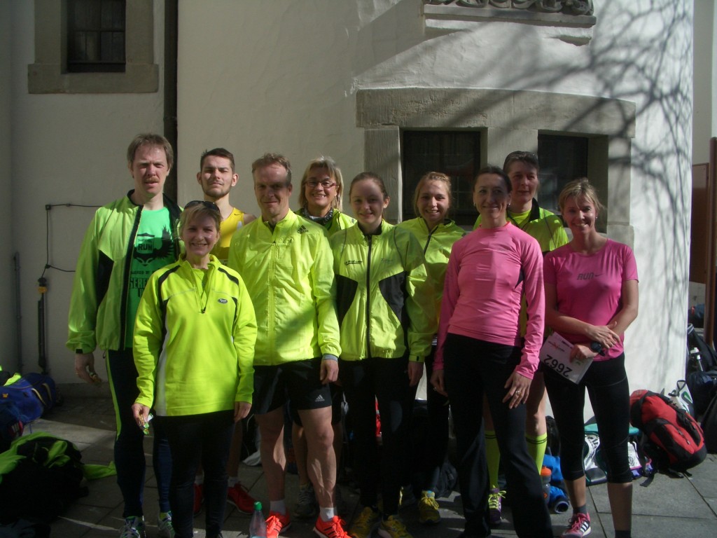 vlnr: Stefan Kneip, Doris Kneip, Fabian Krüger, Stefan Bädermann, Ellen Liedke, Carolin Liedke, Stefanie Liedke, Natalia Quednau, Claudia Peters, Natascha Häring