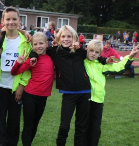 Die vier erfolgreichen Athleten   (Foto Archiv)