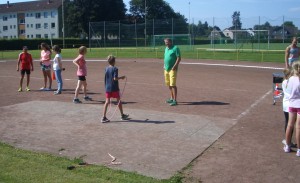 Seit ein paar Jahren im Programm für Koordination: Seilspringen. 