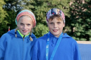Marie und Max Dehning Sieger der Goldenen Zwergenmedaille