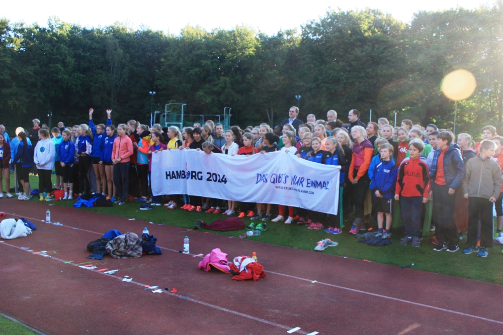 Der Traum der jungen Athleten: Hamburg 2024..... dann sind sie im besten Sportleralter !