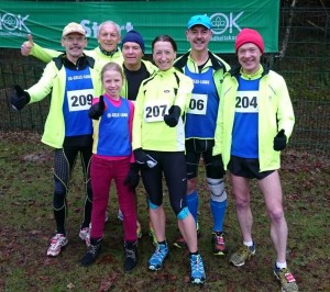 vlnr. Hans Röper, Eckhatd Köllner, Detlef Müller, H.-J.Köhler, vorn Veronique und Natalia Quednau